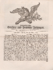 Königsbergsche Gelehrte und Politische Zeitungen. Mit allergnädigster Freyheit, 25tes Stück, Freitag, den 29. März 1765