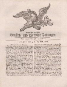 Königsbergsche Gelehrte und Politische Zeitungen. Mit allergnädigster Freyheit, 31tes Stück, Freitag, den 19. April 1765