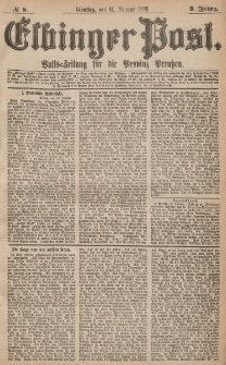 Elbinger Post, Nr.8 Dienstag 11 Januar 1876, 3 Jh