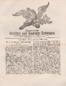 Königsbergsche Gelehrte und Politische Zeitungen. Mit allergnädigster Freyheit, 47tes Stück, Freitag, den 14. Junii 1765