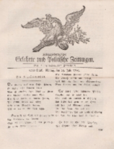 Königsbergsche Gelehrte und Politische Zeitungen. Mit allergnädigster Freyheit, 60tes Stück, Montag, den 29. Julii 1765