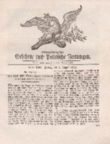 Königsbergsche Gelehrte und Politische Zeitungen. Mit allergnädigster Freyheit, 61tes Stück, Freitag, den 2. August 1765