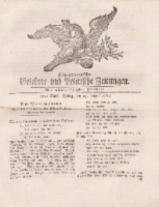 Königsbergsche Gelehrte und Politische Zeitungen. Mit allergnädigster Freyheit, 67tes Stück, Freitag, den 23. August 1765