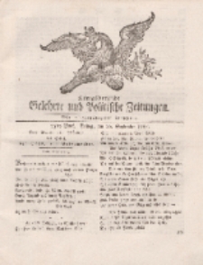 Königsbergsche Gelehrte und Politische Zeitungen. Mit allergnädigster Freyheit, 75tes Stück, Freitag, den 20. September 1765