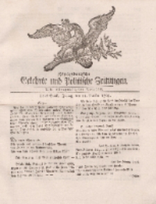 Königsbergsche Gelehrte und Politische Zeitungen. Mit allergnädigster Freyheit, 81tes Stück, Freitag, den 11. October 1765