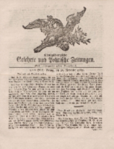 K&ouml;nigsbergsche Gelehrte und Politische Zeitungen. Mit allergn&auml;digster Freyheit, 95tes St&uuml;ck, Freitag, den 29. November 1765