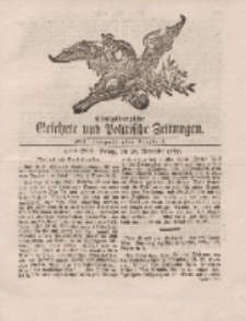 Königsbergsche Gelehrte und Politische Zeitungen. Mit allergnädigster Freyheit, 95tes Stück, Freitag, den 29. November 1765