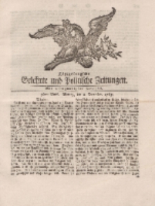 Königsbergsche Gelehrte und Politische Zeitungen. Mit allergnädigster Freyheit, 96tes Stück, Montag, den 2. December 1765