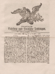 Königsbergsche Gelehrte und Politische Zeitungen. Mit allergnädigster Freyheit, 98tes Stück, Montag, den 9. December 1765