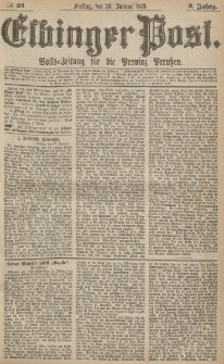 Elbinger Post, Nr.23 Freitag 28 Januar 1876, 3 Jh