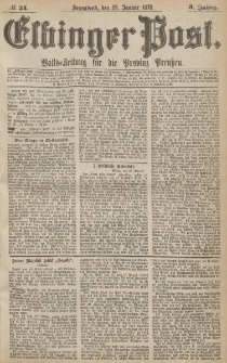 Elbinger Post, Nr.24 Sonnabend 29 Januar 1876, 3 Jh