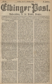 Elbinger Post, Nr.34 Donnerstag 10 Februar 1876, 3 Jh
