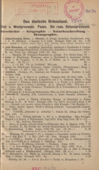 Katalog nr. 99 - Ferd. Raabe’s Nachf. Eugen Heinrich Antiquariat und Buchhandlung in Königsberg i. Pr