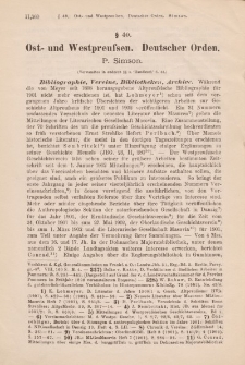 Jahresberichte der Geschichtswissenschaft. Sonderdruck