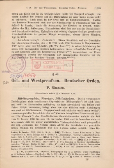 Jahresberichte der Geschichtswissenschaft. Sonderdruck