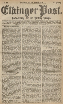 Elbinger Post, Nr.42 Sonnabend 19 Februar 1876, 3 Jh