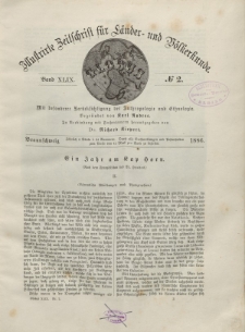 Globus. Illustrierte Zeitschrift für Länder...Bd. XLIX, Nr.2, 1886