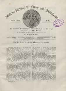Globus. Illustrierte Zeitschrift für Länder...Bd. XLIX, Nr.8, 1886