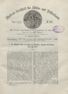 Globus. Illustrierte Zeitschrift für Länder...Bd. XLIX, Nr.10, 1886