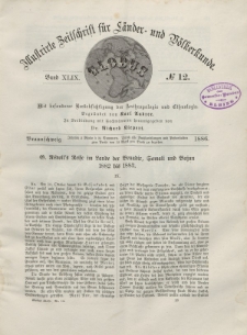 Globus. Illustrierte Zeitschrift für Länder...Bd. XLIX, Nr.12, 1886