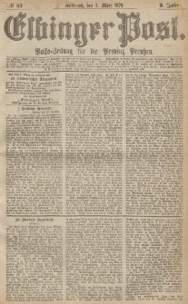 Elbinger Post, Nr.51 Mittwoch 1 März 1876, 3 Jh