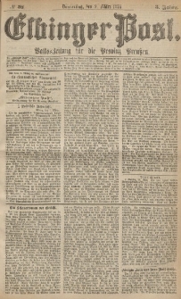 Elbinger Post, Nr.52 Donnerstag 2 März 1876, 3 Jh
