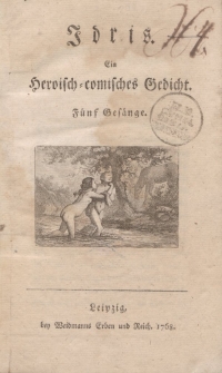 Idris. Ein heroisch-comisches Gedicht. Fünf Gesänge