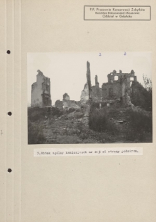 Widok ogólny kamieniczek nr 2-3 od strony podwórza