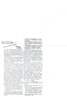 1988-09, Dublin Nieregularnik Ruchu Wolność i Pok&oacute;j, Nr 1 (1) 1988 [wydanie powielaczowe]