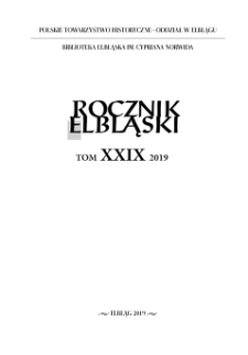 Rocznik Elbląski, T. 29