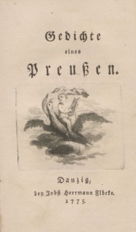 Gedichte eines Preu&szlig;en