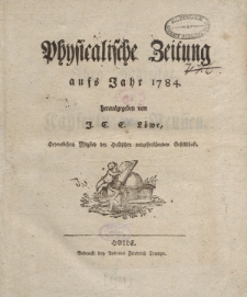 Physikalische Zeitung