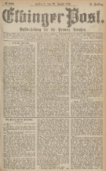 Elbinger Post, Nr.196 Mittwoch 23 August 1876, 3 Jh