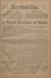 Der Gesellige, Nr. 236, Freitag, 8. Oktober 1915