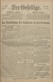 Der Gesellige, Nr. 237, Sonnabend, 9. Oktober 1915