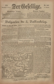 Der Gesellige, Nr. 243, Sonnabend, 16. Oktober 1915