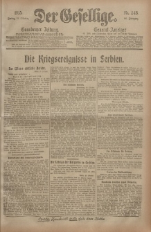 Der Gesellige, Nr. 248, Freitag, 22. Oktober 1915