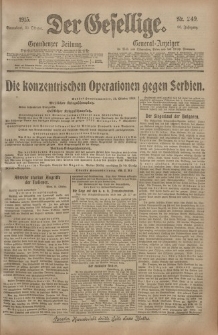 Der Gesellige, Nr. 249, Sonnabend, 23. Oktober 1915
