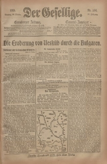 Der Gesellige, Nr. 251, Dienstag, 26. Oktober 1915