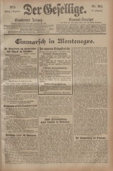 Der Gesellige, Nr. 283, Freitag, 3. Dezember 1915