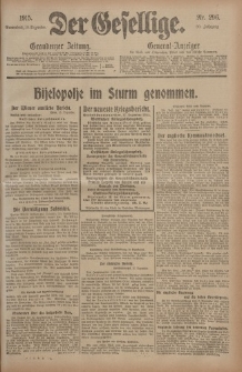 Der Gesellige, Nr. 296, Sonnabend, 18. Dezember 1915
