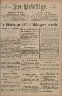 Der Gesellige, Nr. 297, Sonntag, 19. Dezember 1915