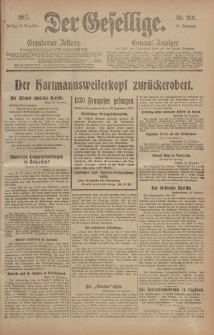 Der Gesellige, Nr. 301, Freitag, 24. Dezember 1915