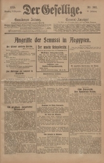 Der Gesellige, Nr. 303, Dienstag, 28. Dezember 1915