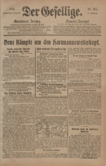 Der Gesellige, Nr. 305, Donnerstag, 30. Dezember 1915