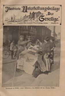 Illustrierte Unterhaltungsbeilage "Der Gesellige", 41. Woche, Jahrgang 1915