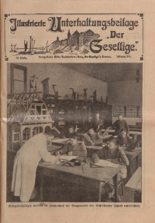 Illustrierte Unterhaltungsbeilage "Der Gesellige", 50. Woche, Jahrgang 1915