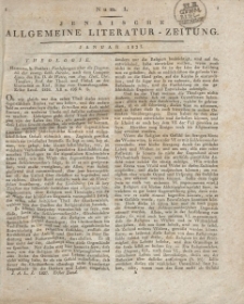 Jenaische Allgemeine Literatur-Zeitung. Januar - April 1827.