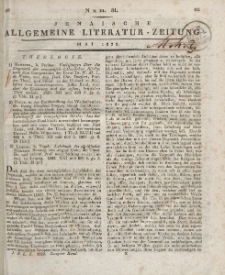Jenaische Allgemeine Literatur-Zeitung. May - August 1829.