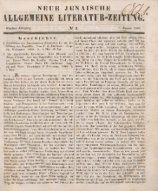 Neue Jenaische Allgemeine Literatur-Zeitung. Januar - Juni 1846.